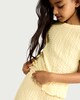 image 2 of F&F Girls 2-Piece Textured Set in Yellow