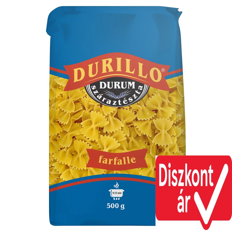 Durillo Farfalle durum száraztészta 500 g