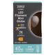 Tesco Home E14 470 lm 40 W 2700K LED izzószálas mini gömb  1. kép
