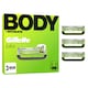 image 1 of Gillette Labs Body + Intimate Razor Blade Refill Cartridges 3 pack