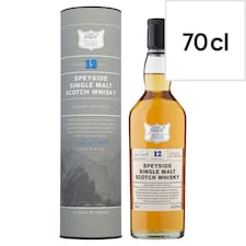 Tesco Finest 12 Year Old Speyside Single Wsk 70Cl - Sweet
