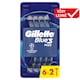 Obrázek 1 pro produkt Gillette Blue3 Plus Comfort, Jednorázové Holící Strojky Pro Muže, Balení Holících Strojků
