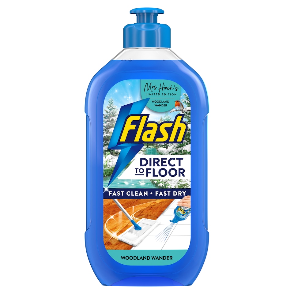 image 1 of Flash Direct To Floor Mrs Hinch's Limited Edition Woodland Wander 800ml