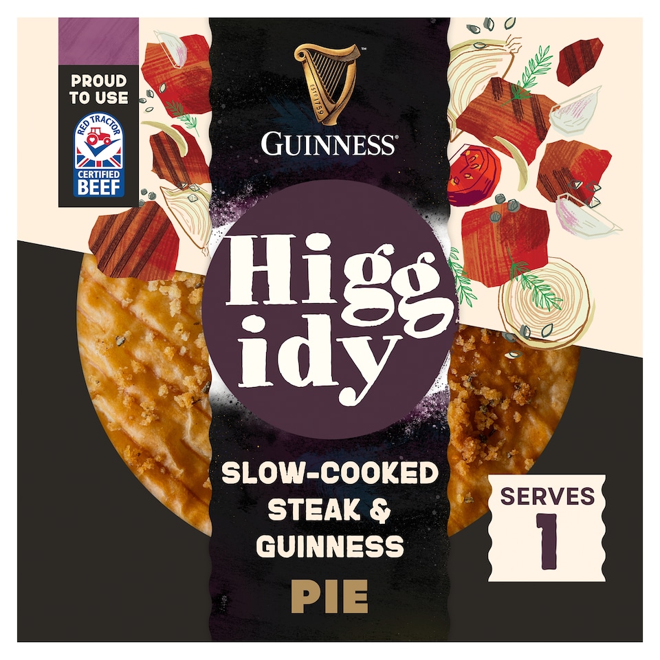 image 1 of Higgidy Slow-Cooked Steak & Guinness Pie 200g