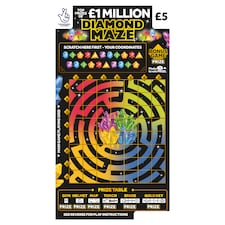 Diamond Maze Scratchcard