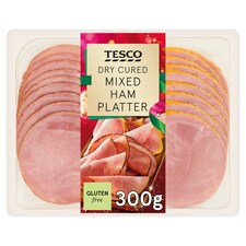 Tesco Mixed Ham Platter 300g 