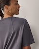 image 3 of F&F Active ULTRASTRETCH Modal Rich T-Shirt in Chocolate