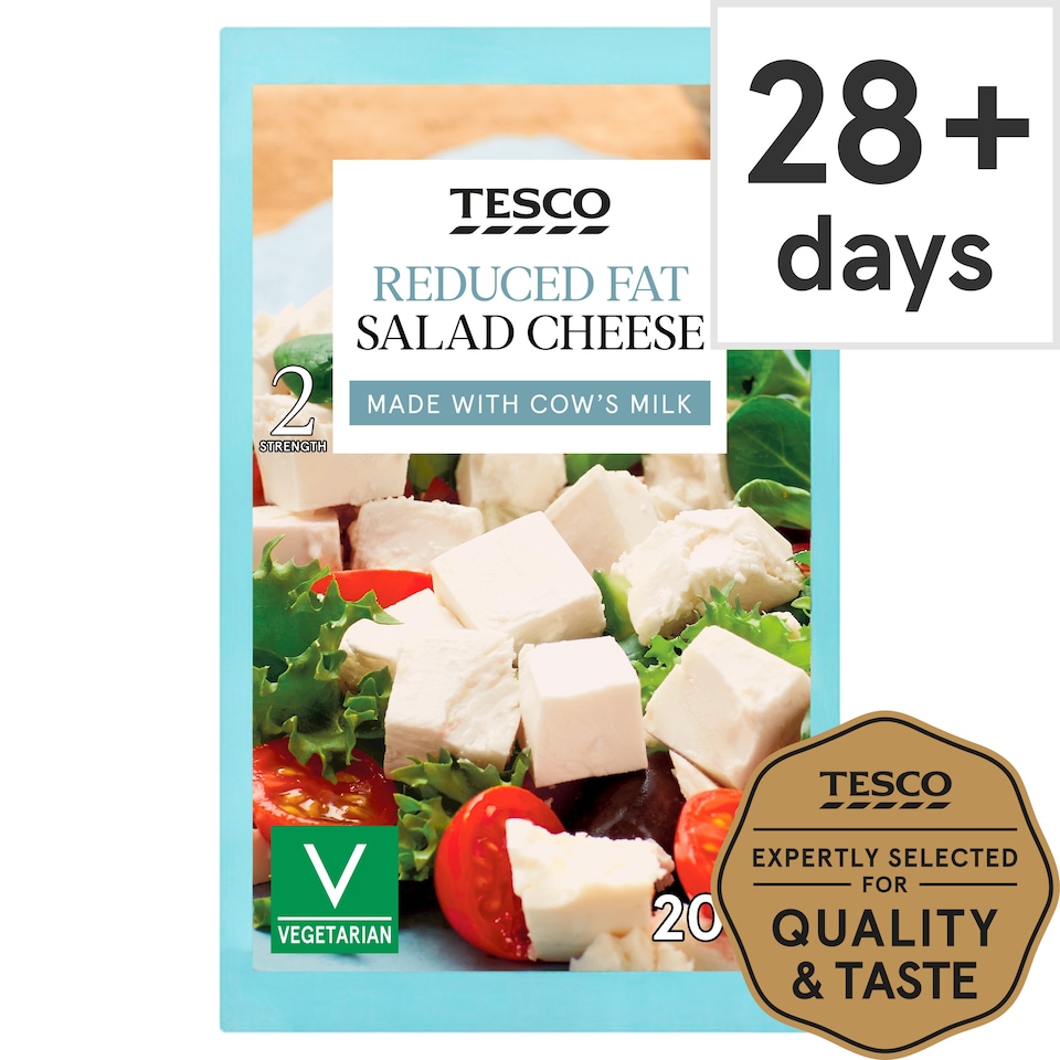 Tesco Reduced Fat Salad Cheese 200G