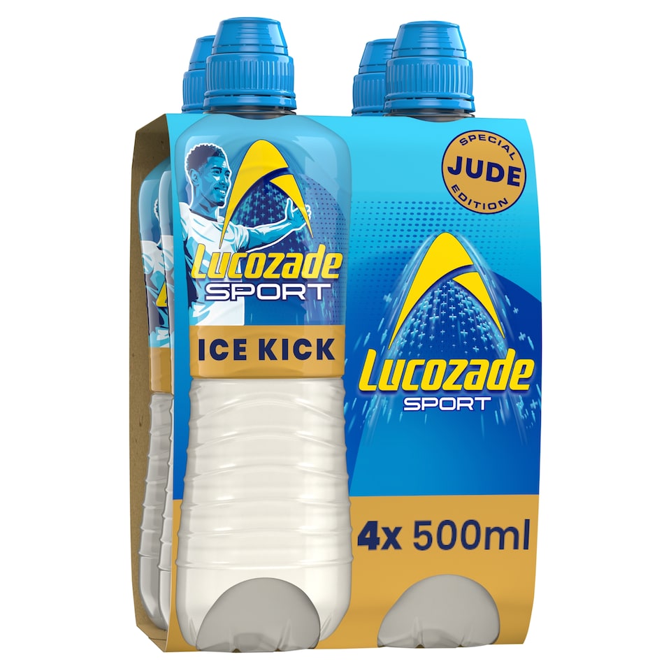 image 1 of Lucozade Sport Drink Ice Kick 4x500ml