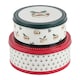 image 2 of F&F Home Christmas Pudding & Mince Pie Cake Tins
