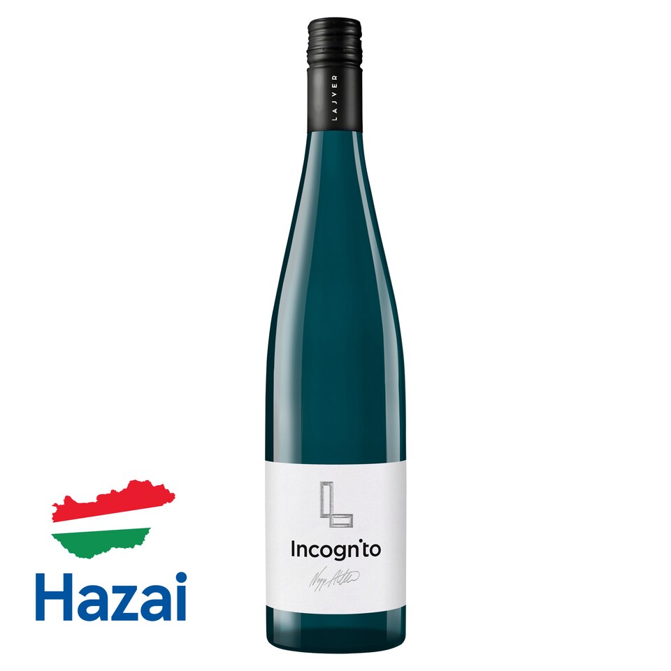 Lajver Incognito száraz fehér bor 12,5% 750 ml