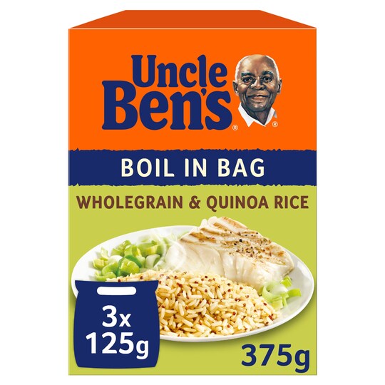 Uncle Bens Bib Roast & Ground Whole Grain And Quinoa 375G Tesco Groceries