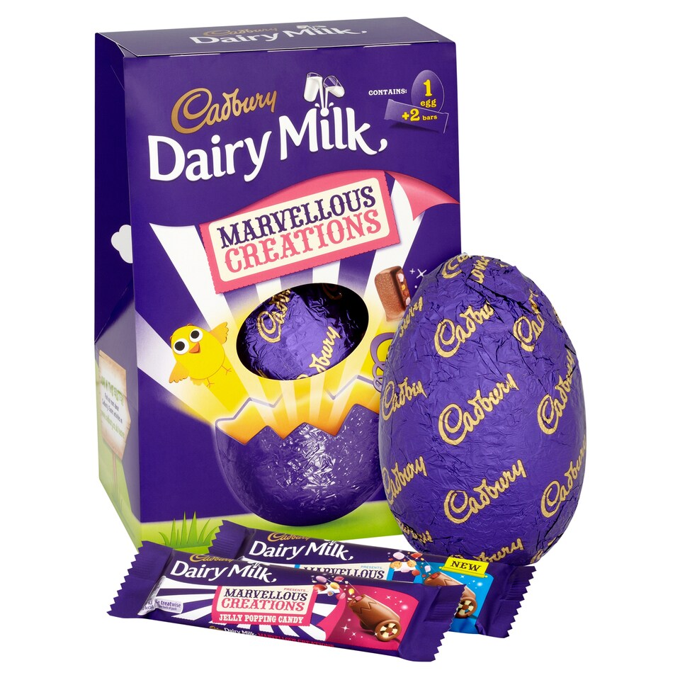 image 1 of Cadbury Marvellous Creations Large Easter Egg 291G