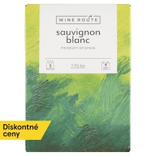 Wine Route Sauvignon Blanc biele víno polosuché 2,25 l