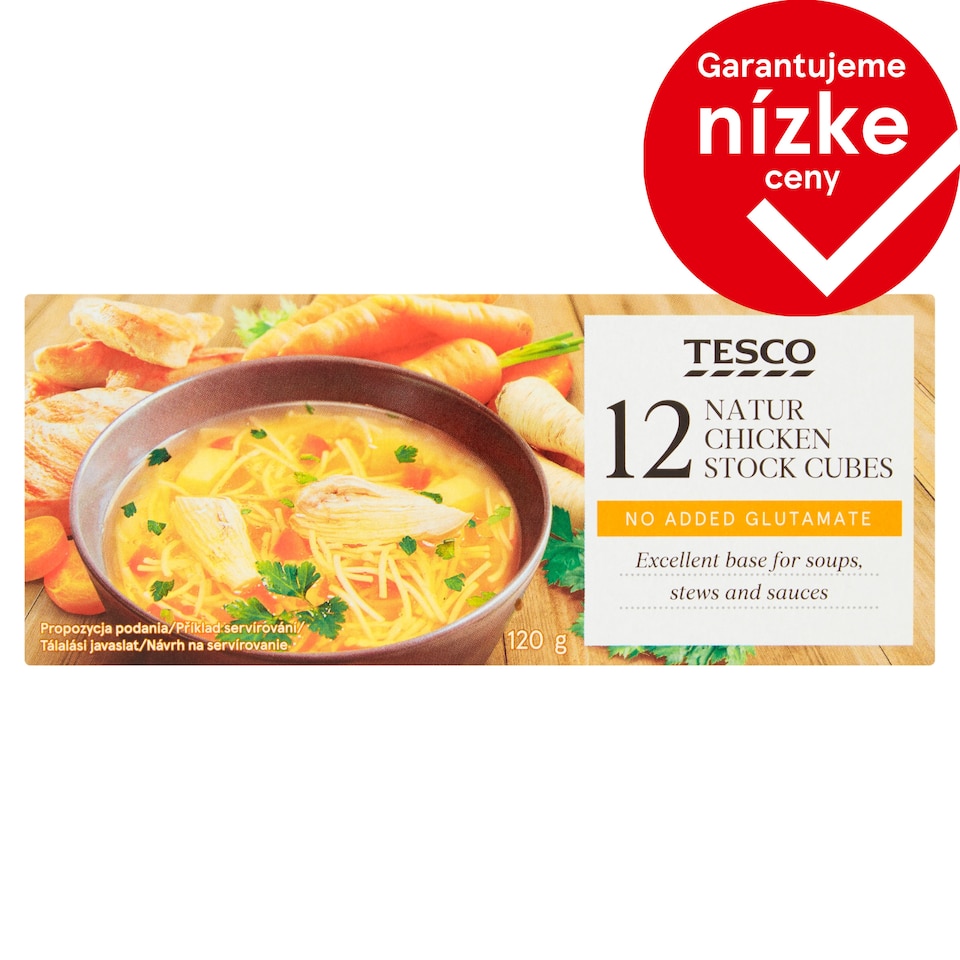 Tesco Kurací bujón kocky 12 x 10 g