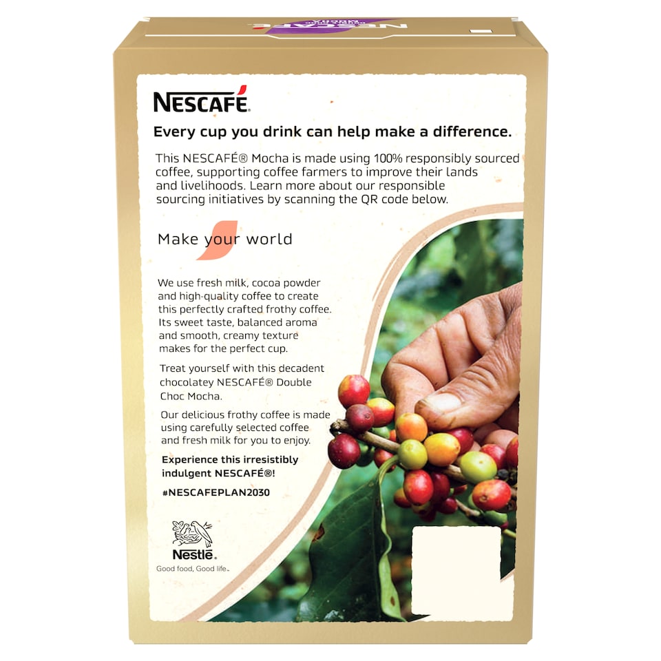 image 1 of Nescafe Double Choc Mocha Instant Coffee 7 Sachet