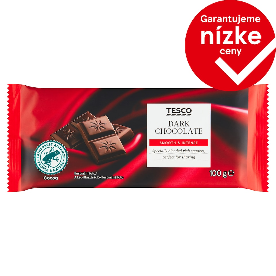 Tesco Dark Chocolate 100 g
