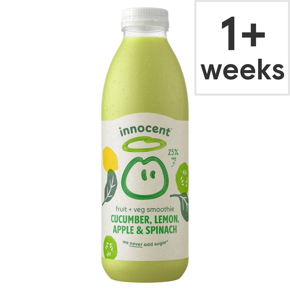 image 1 of innocent Cucumber, Apple, Lemon and Spinach Smoothie 750ml