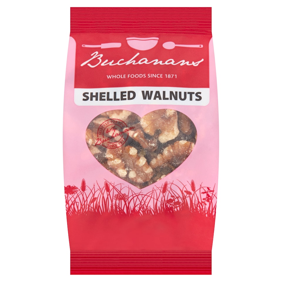 Buchanans Shelled Walnuts 100G
