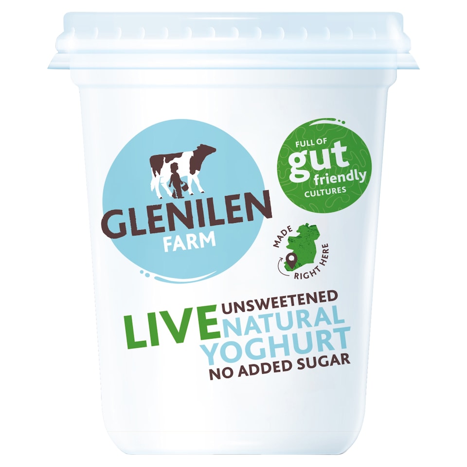Glenilen Natural Yoghurt Pot 500G