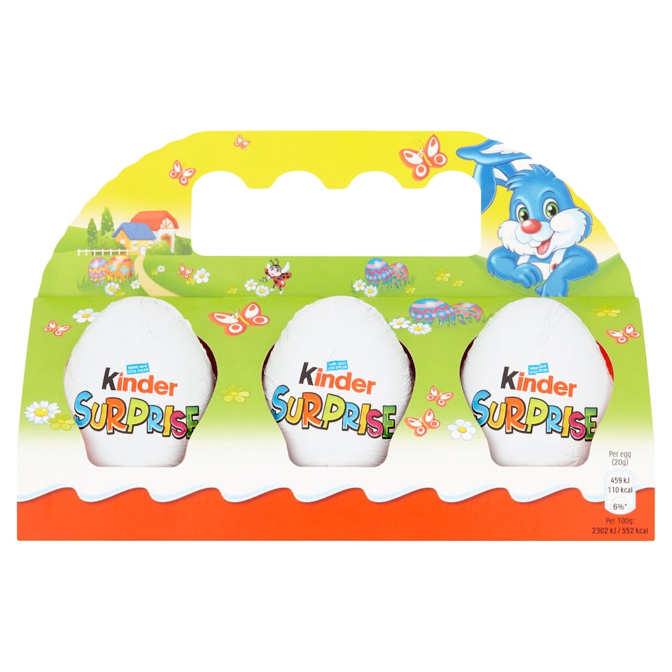 image 1 of Kinder Surprise Eggs 6X20g