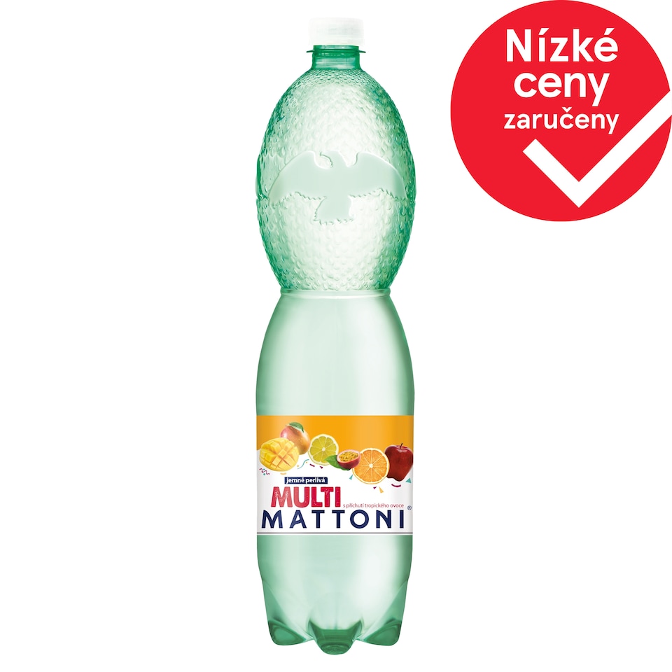 Mattoni Multi s příchutí tropického ovoce jemně perlivá 1,5l