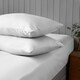 image 2 of Silentnight Refresh House Wife White Pillowcase Pair 