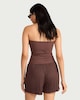 image 3 of F&F Textured Shorts in Brown