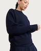 image 3 of F&F Crew Neck Co-ord Sweatshirt in Navy