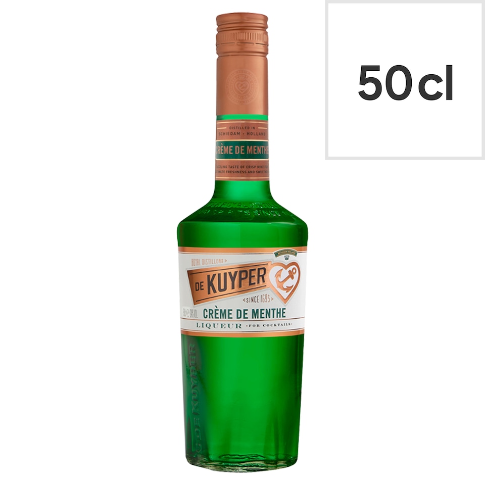De Kuyper Creme De Menthe Liqueur 50cl