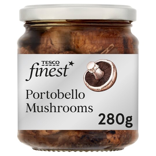 Tesco Finest Portobello Mushrooms 280G Tesco Groceries