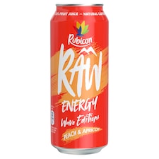 Rubicon RAW Energy Wave Peach & Apricot  500ml
