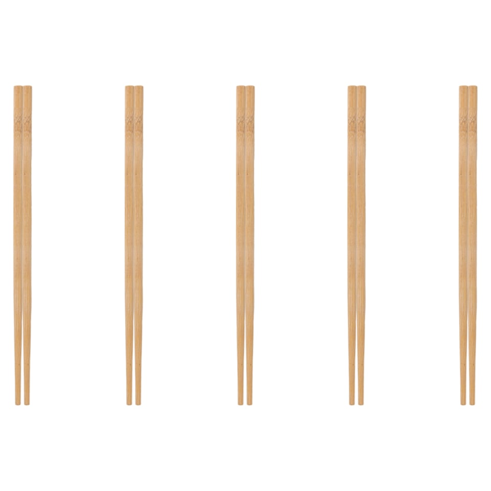Tesco Bamboo Chopsticks 5 Pack