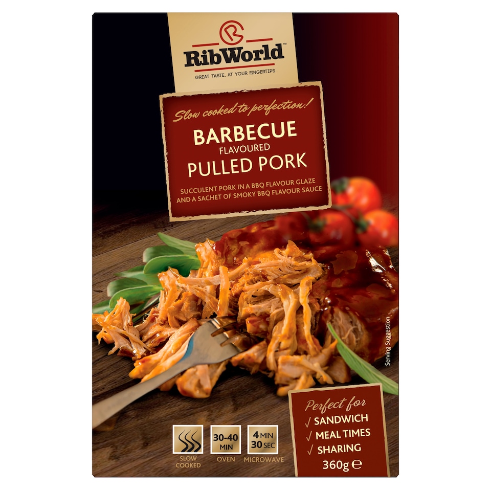 Ribworld Bbq Pulled Pork 360G