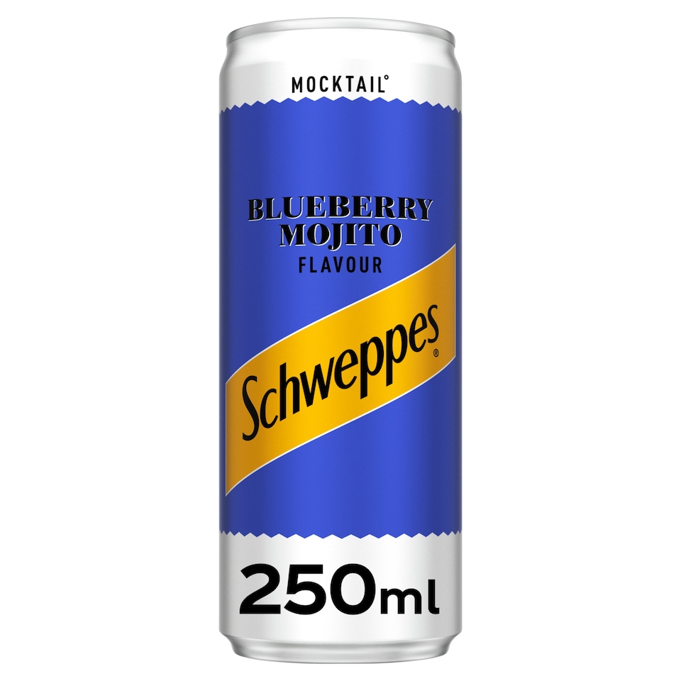 image 1 of Schweppes Blueberry Mojito Mocktail 250ml