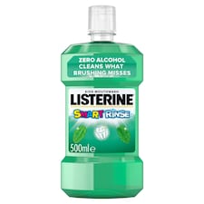 Listerine Smart Rinse Kids Mint Mouthwash 500Ml