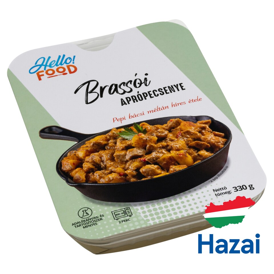 Hello Food brassói aprópecsenye 330 g