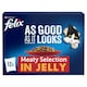 image 1 of Felix As Good As it Looks Meaty Selection in Jelly Wet Cat Food 12x85g