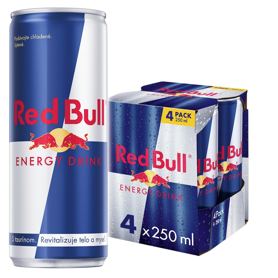 Red Bull Energy Drink 4 x 250 ml