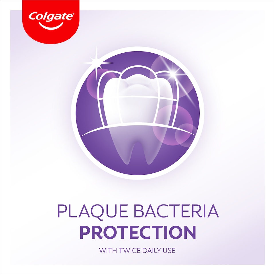 image 1 of Colgate Max White Purple Reveal Mouthwash 500Ml