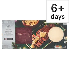 Tesco Finest Sirloin Steak & Cheese Fondue 624G