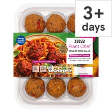 Tesco Plant Chef Meat-Free Balls 12 Pack 336g