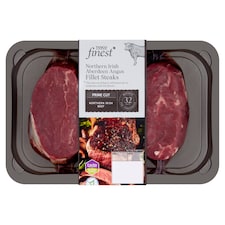 Tesco Finest Northern Irish Aberdeen Angus Fillet Steaks 400g