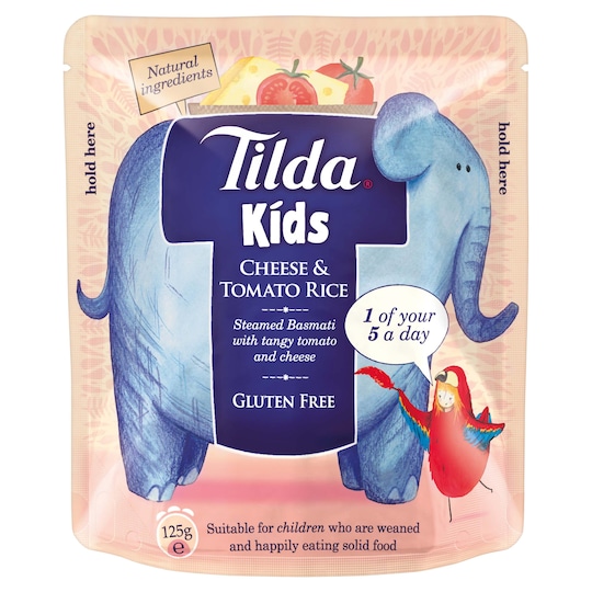 Tilda Kids Cheese And Tomato Rice 125G Tesco Groceries tilda-kids-cheese-and-tomato-rice-125g-tesco-groceries