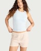 image 4 of F&F 2-Pack Pure Cotton Button Detail Pyjama Shorts in Multi