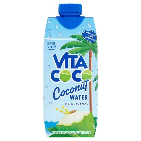 Vita Coco 100 Natural Coconut Water 500Ml Tesco Groceries