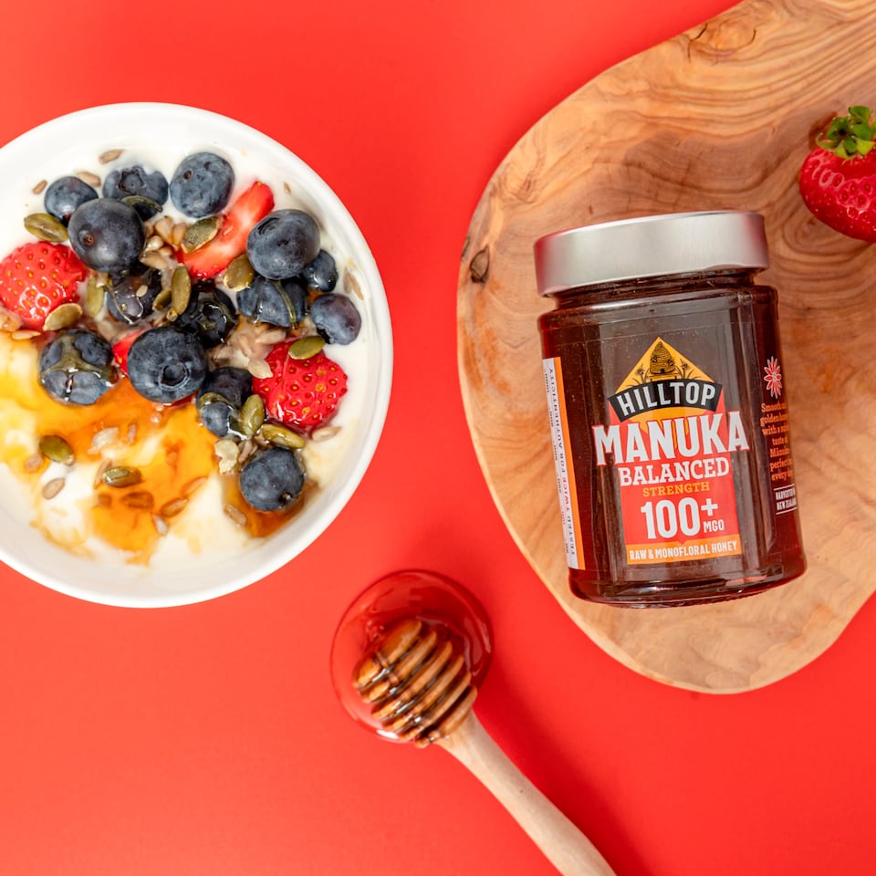 image 1 of Hilltop Premium Manuka 100+ Mgo Honey Of New Zealand 225G