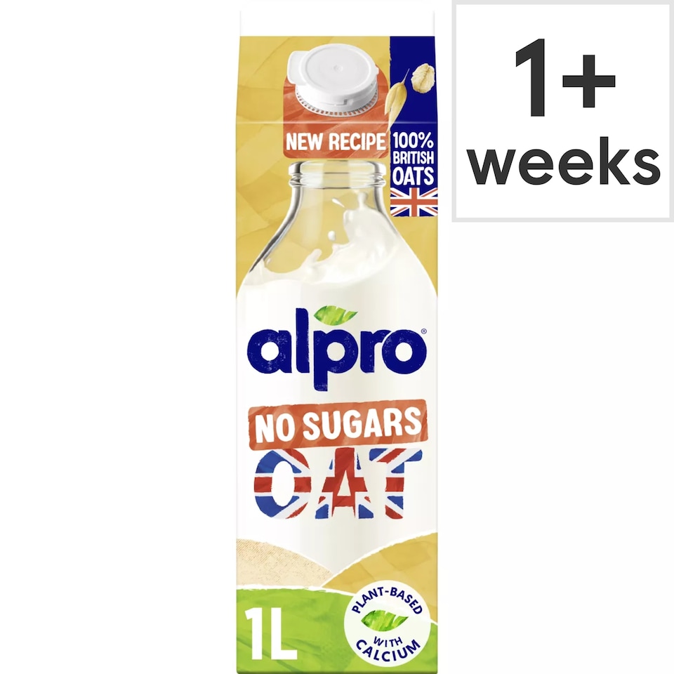 image 1 of Alpro Oat No Sugar Chilled Dairy Free Drink 1L