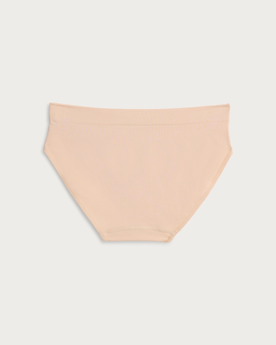 image 1 of F&F 2-Pack Contour High Leg Seamfree Knickers  in Nude