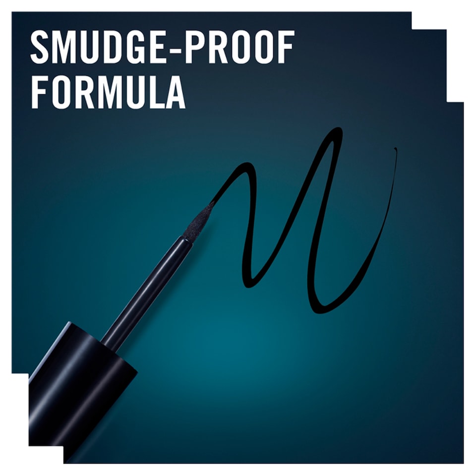 image 1 of Rimmel Waterproof Liquid Eyeliner Black 2.5Ml